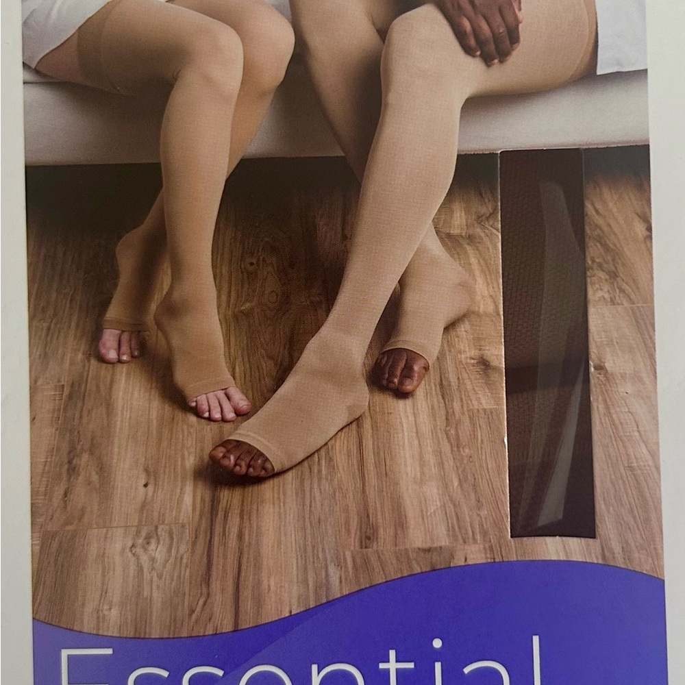 Essentials Beige Compression Stockings - image 2